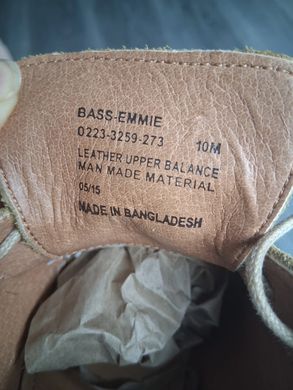 G.H. Bass & Co. Men's Suede Derby Shoes in Tan Size 10 M